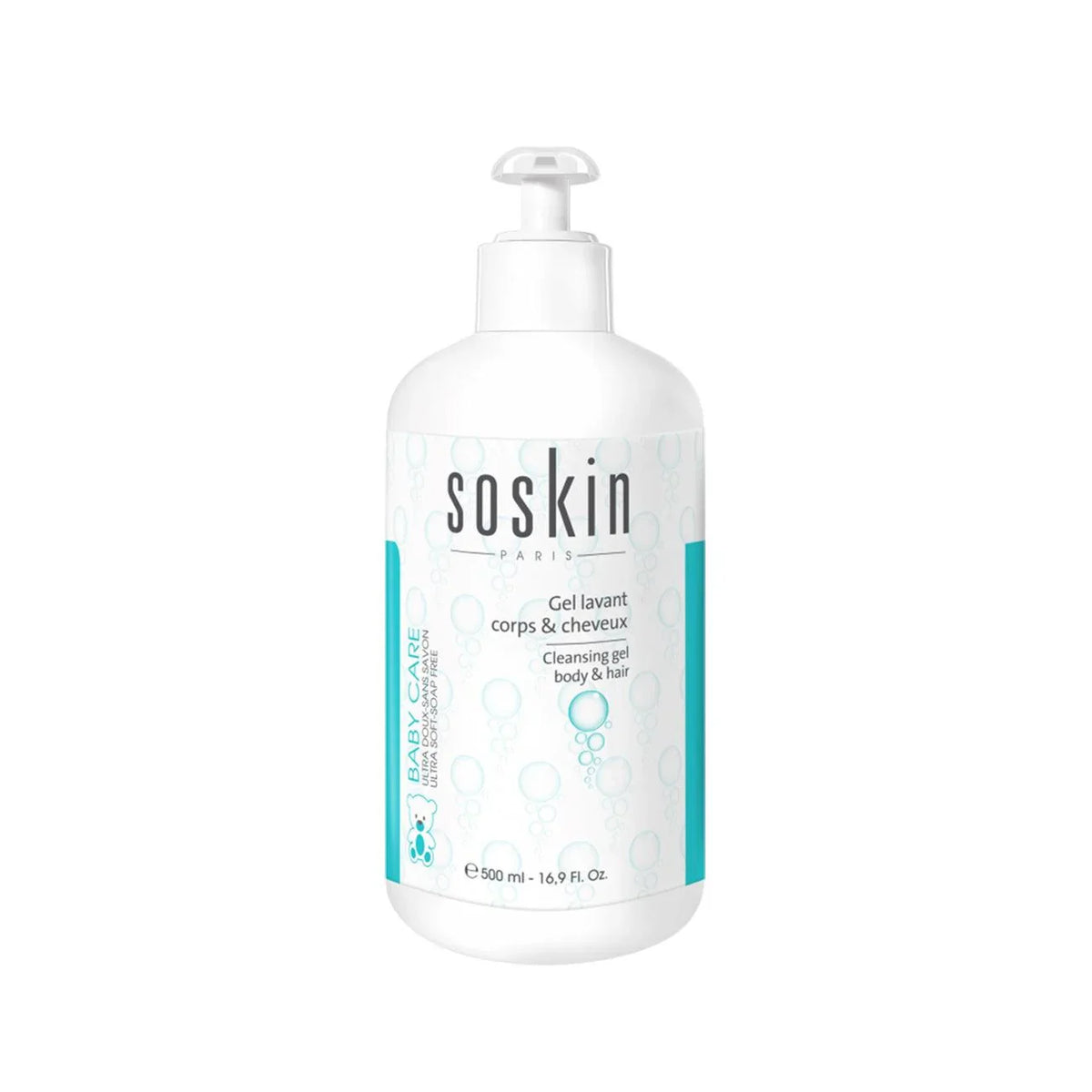 SOSKIN Baby Care Cleansing Gel Body & Hair