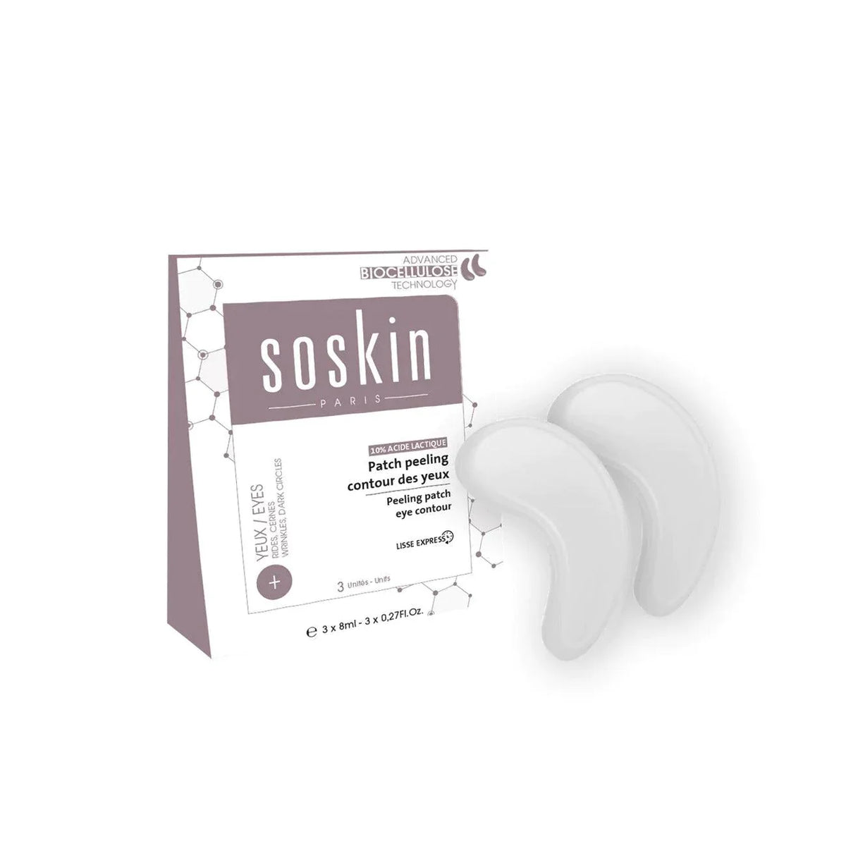 SOSKIN Eye contour peeling patch
