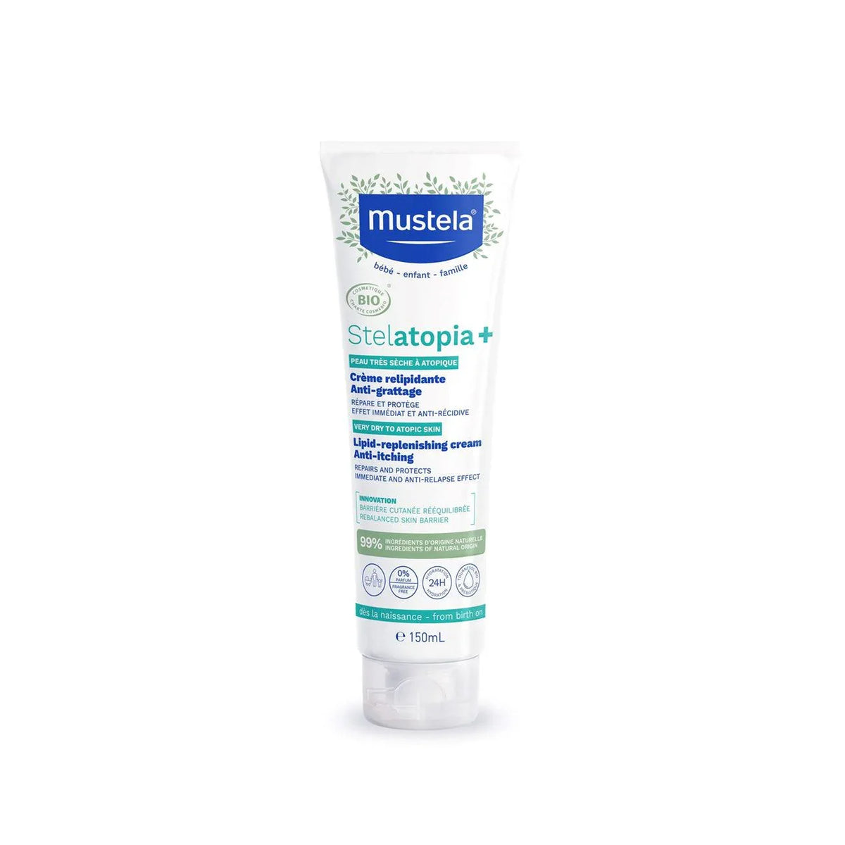 Mustela Stelatopia Lipid-Replenishing Cream