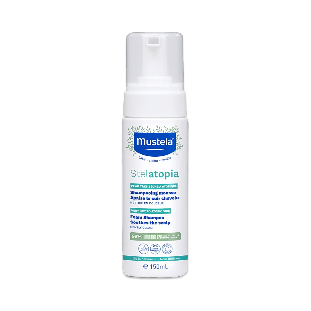Mustela Stelatopia Foam Shampoo