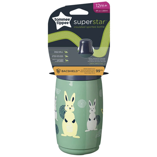Tommee Tippee Superstar Insulated Sportee Bottle 12M+