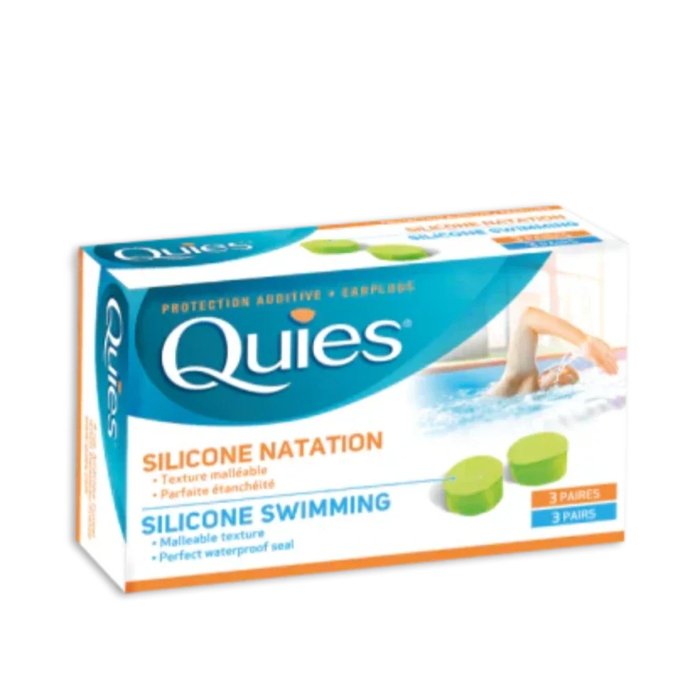 Quies Swimming Silicone Earplugs for adults