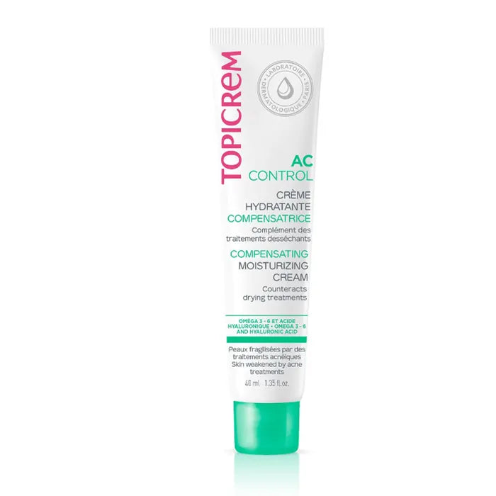 Topicrem AC Compensating Moisturizing Cream - Weakened Oily Skin