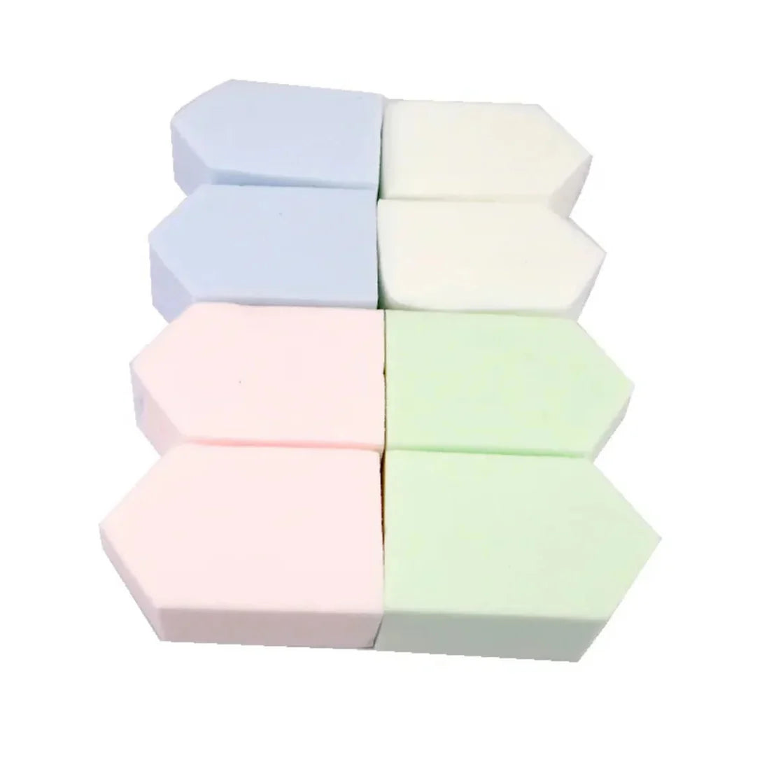 Or Bleu Triangular Makeup Sponges