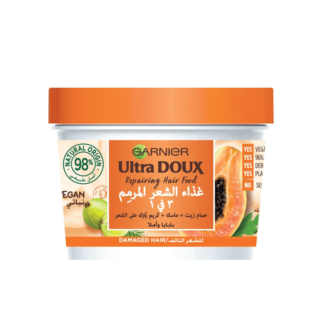 Garnier Ultra Doux Repairing Papaya 3-in-1 Hair food