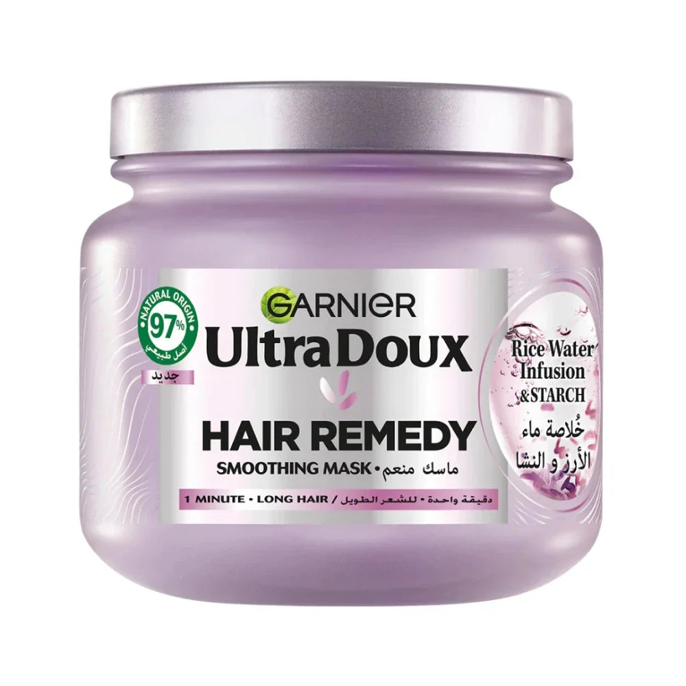 Garnier Ultra Doux Rice Water Infusion & Starch Hair Remedy Mask