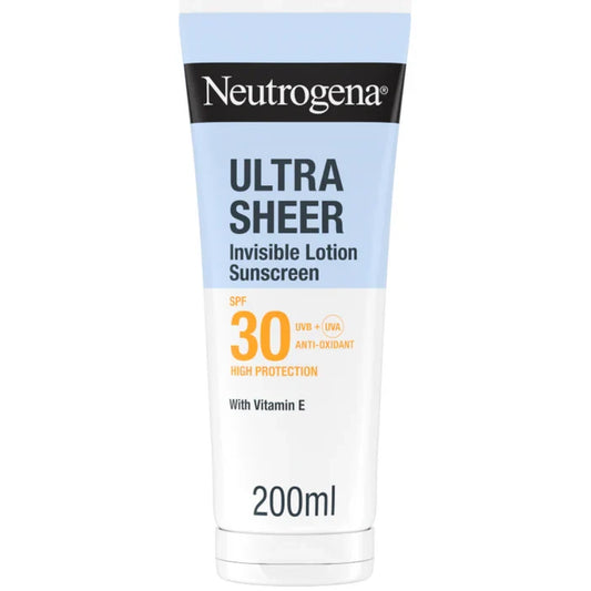 Neutrogena Ultra Sheer Invisible Lotion Sunscreen SPF30+
