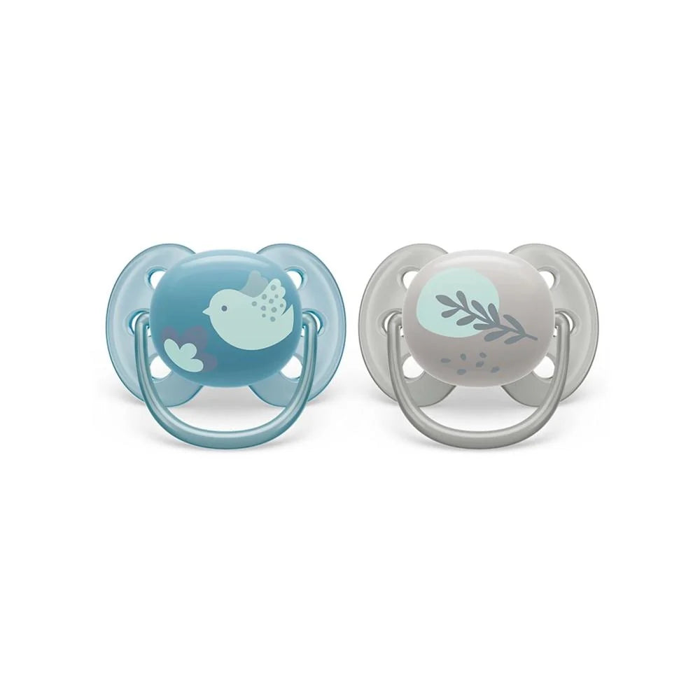 Philips Avent Ultra Soft Soother 6-18M Pack Of 2