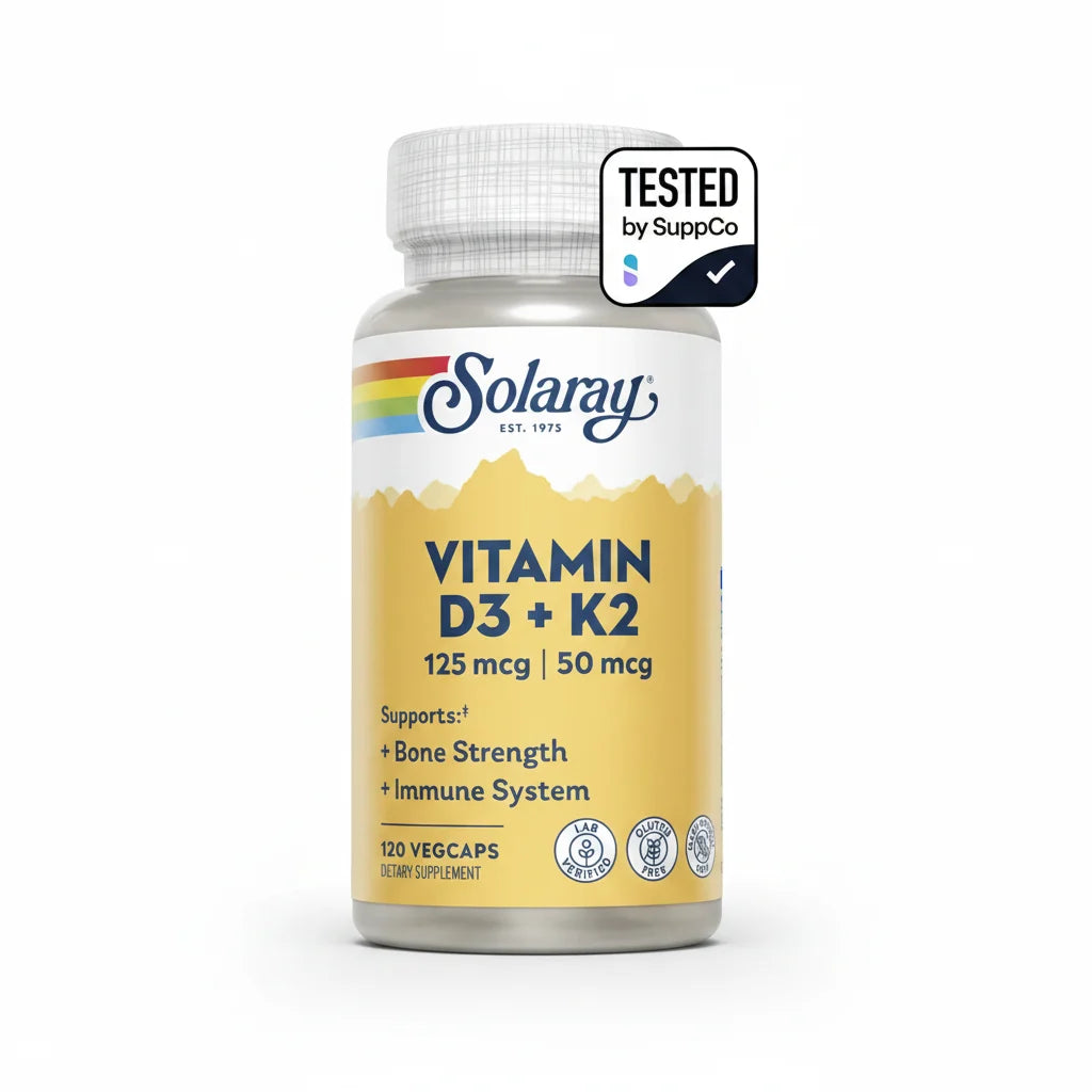 Solaray Vitamin D3+K2