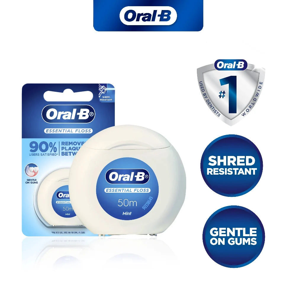 Oral-B Waxed Essential Floss