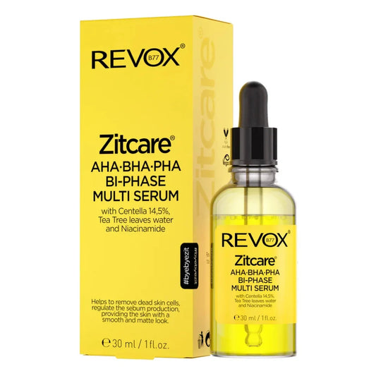 REVOX B77 Zitcare AHA BHA PHA Bi-Phase Multi Serum