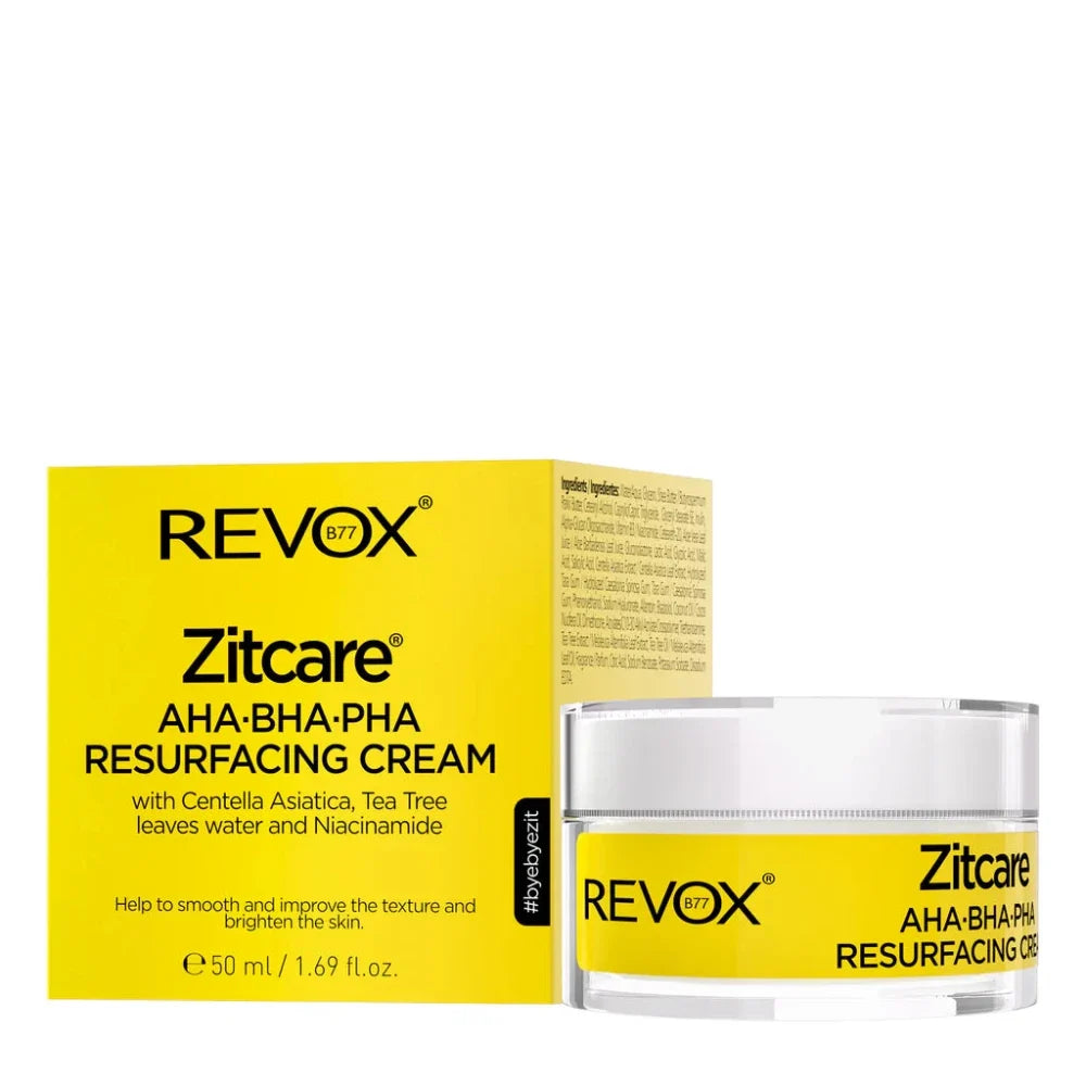 REVOX B77 Zitcare AHA BHA PHA Resurfacing Cream